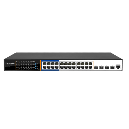 24 Gigabit Managed PoE Switch