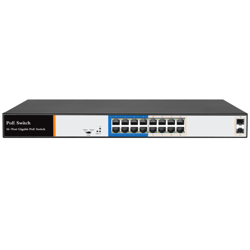 16 Port Gigabit POE Switch