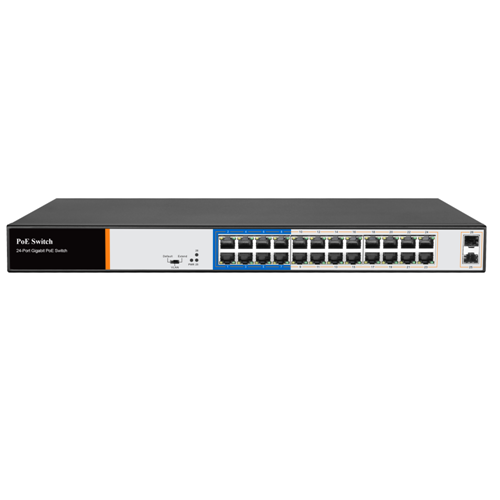 24 Port Gigabit POE Switch